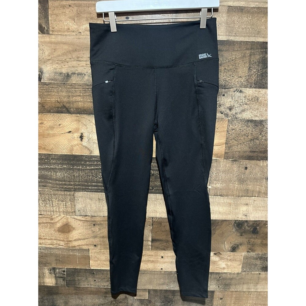 Eddie Bauer Medium Black Leggings Womens Pants